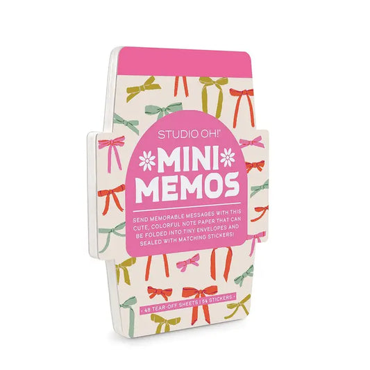 Studio Oh! Put A Bow On It Mini Memos with Stickers