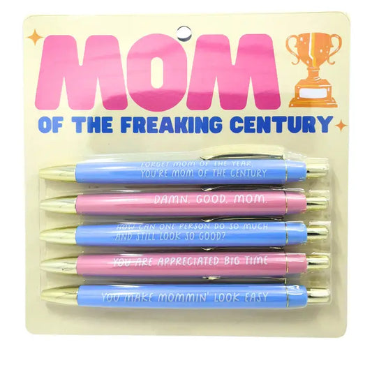 Fun Club Mom of the Freaking Century Pen Set