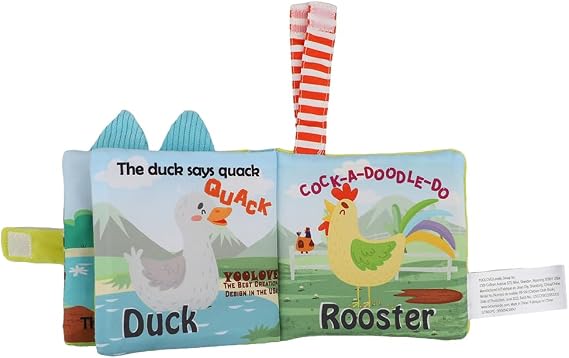 Farm Infants Toy – Chicken Soft Crinkle Books