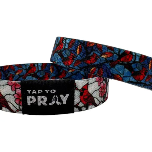 Versible Tap To Pray™ Wristbands - Cardinals