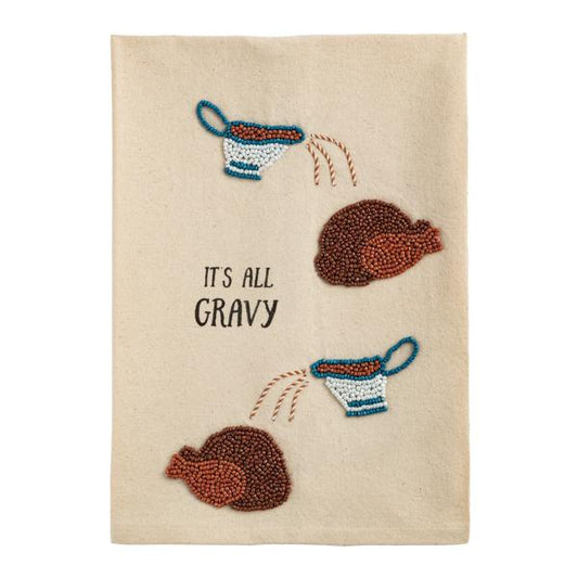 MUD PIE GRAVY THANKSGIVING TOWEL