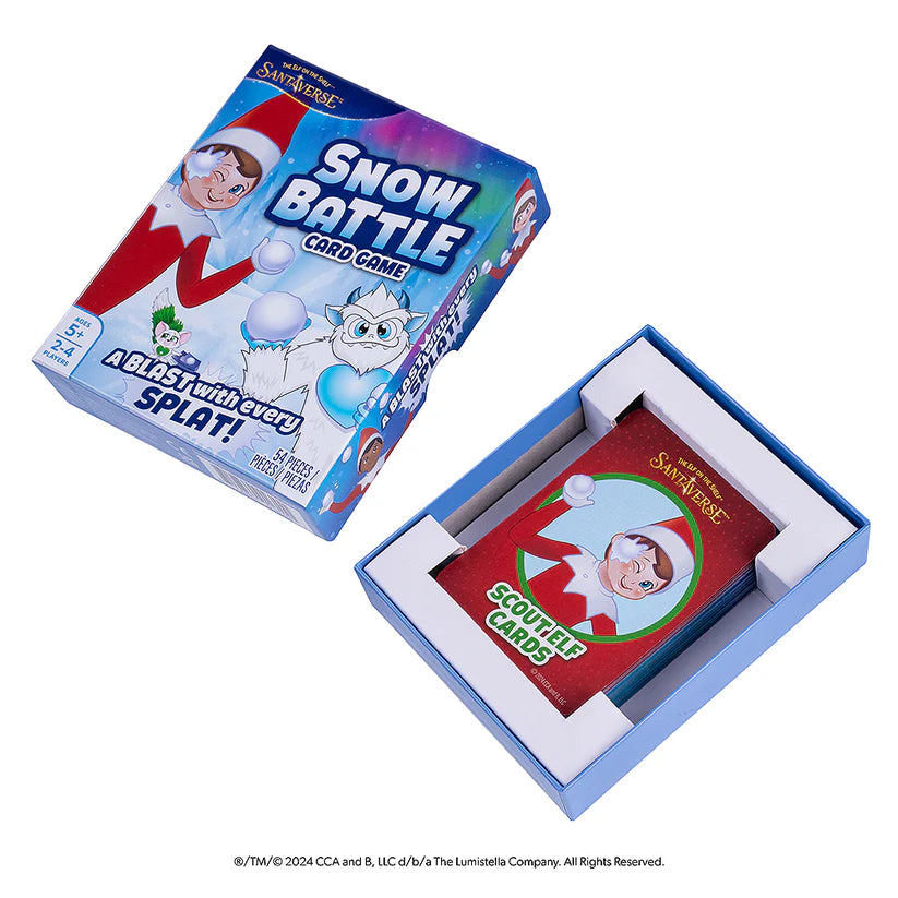 The Elf on the Shelf Santaverse™ Snow Battle Card Game