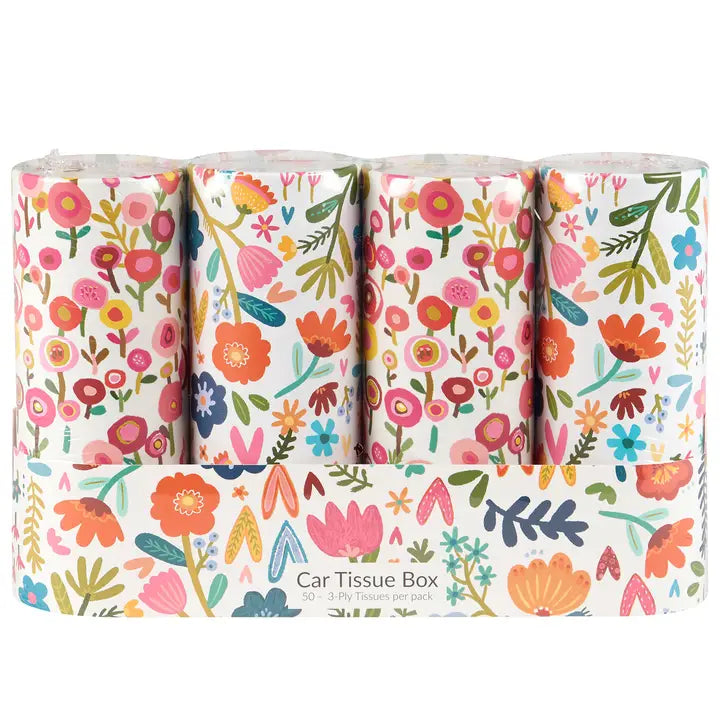 Primitives by Kathy White Floral Tissue Box Set