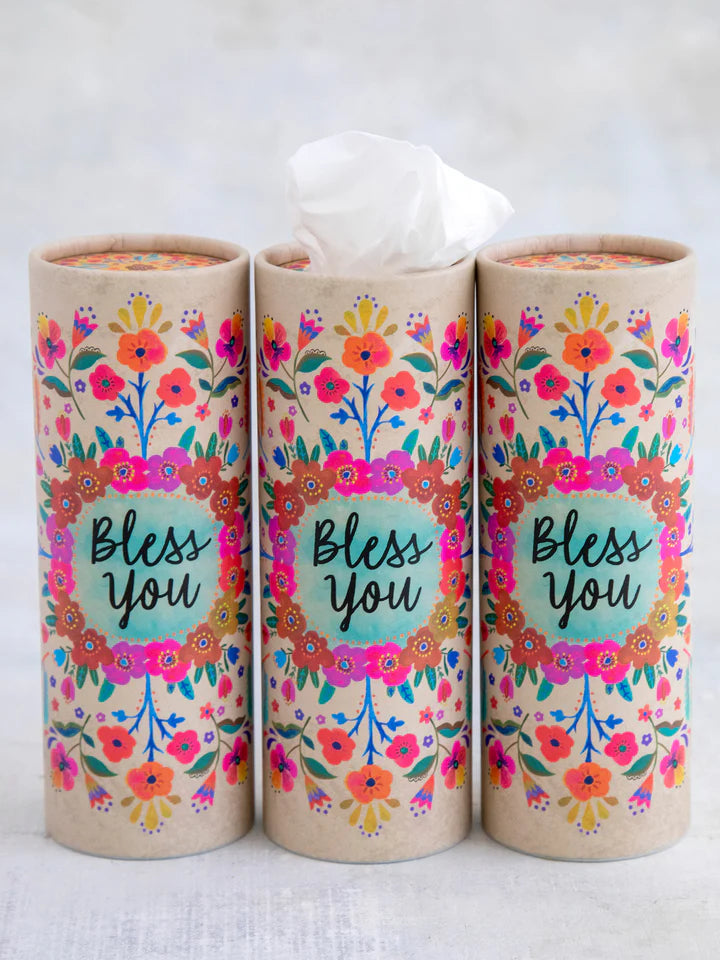 Natural Life Car Tissues, Set of 3 - Bless You