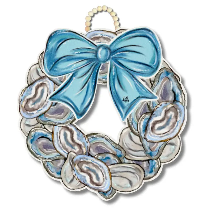 DK Designs Oyster Wreath Door Hanger