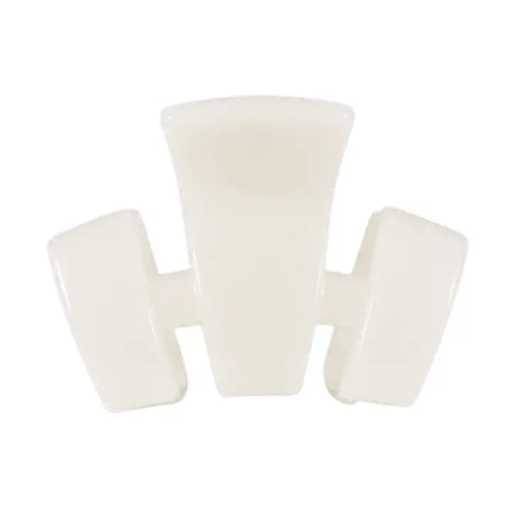 Teleties Classic | Coconut White | Petite | Claw Clip