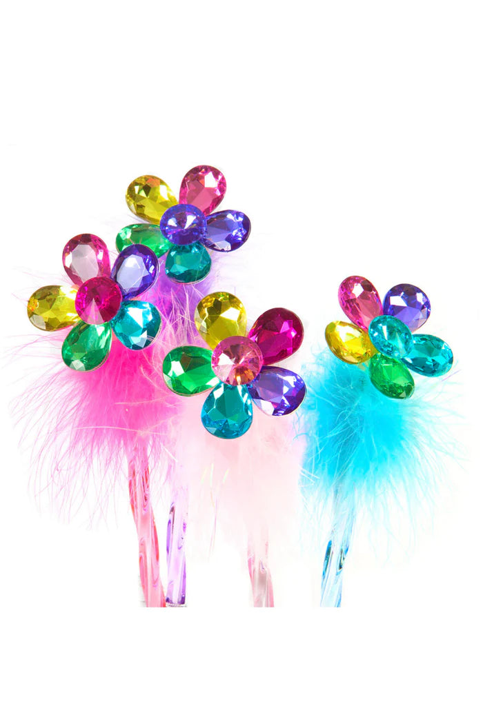 Great Pretenders Flower Gem Fluffy Pens