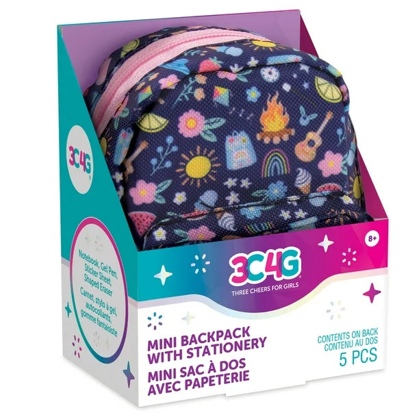 3C4G Mini Backpack With Stationery