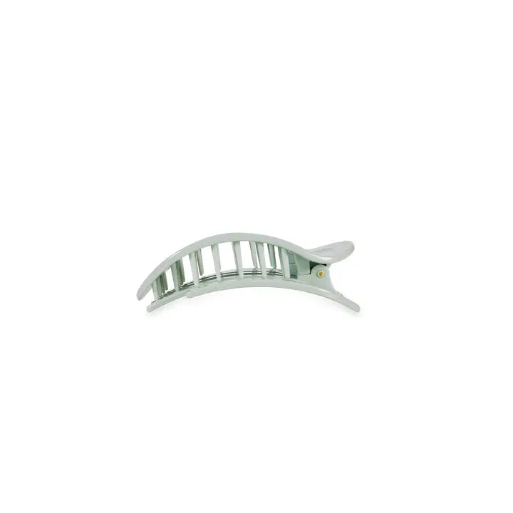 Teleties Flat Round Hair Clip | Tiny | Dew Drop