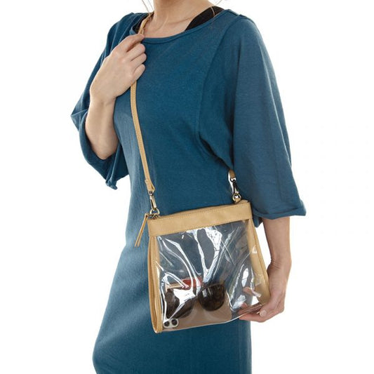 Joy Susan Clear Tanya Top Zip Bag