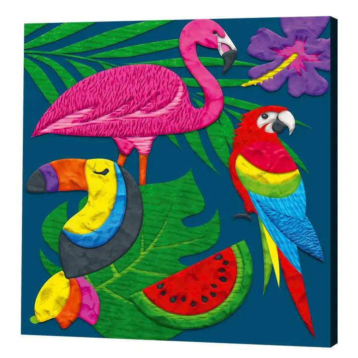 Splat Planet Tropical Clay Painting 30x30 cm