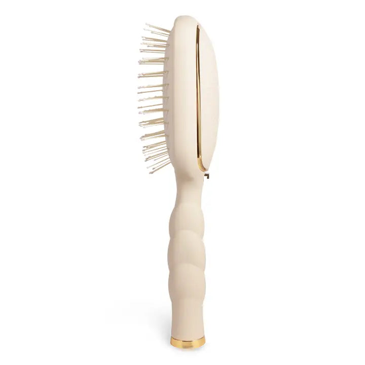 Teleties Detangler Hair Brush For Fine Hair - Tan