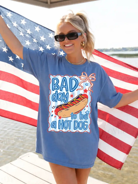 Bad Day To Be A Hot Dog T-Shirts