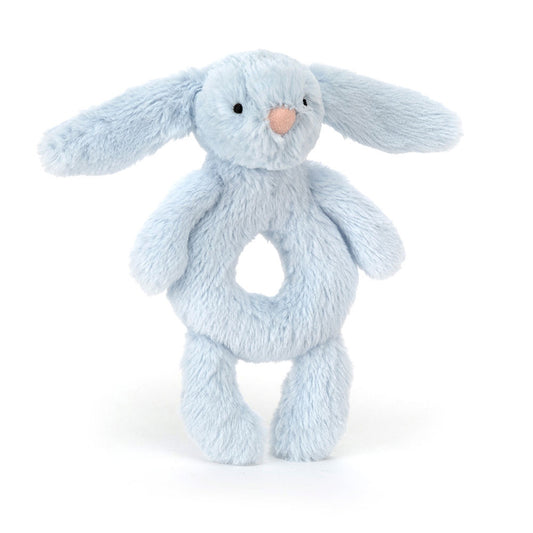 Jellycat Bashful Bunny Ring Rattle-Baby Blue