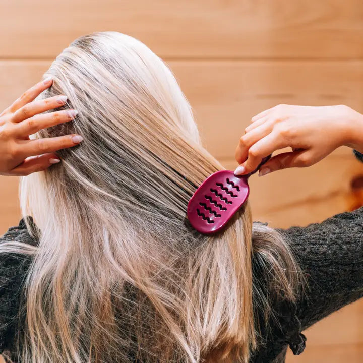 Teleties Mini Vented Hair Brush - Mulberry