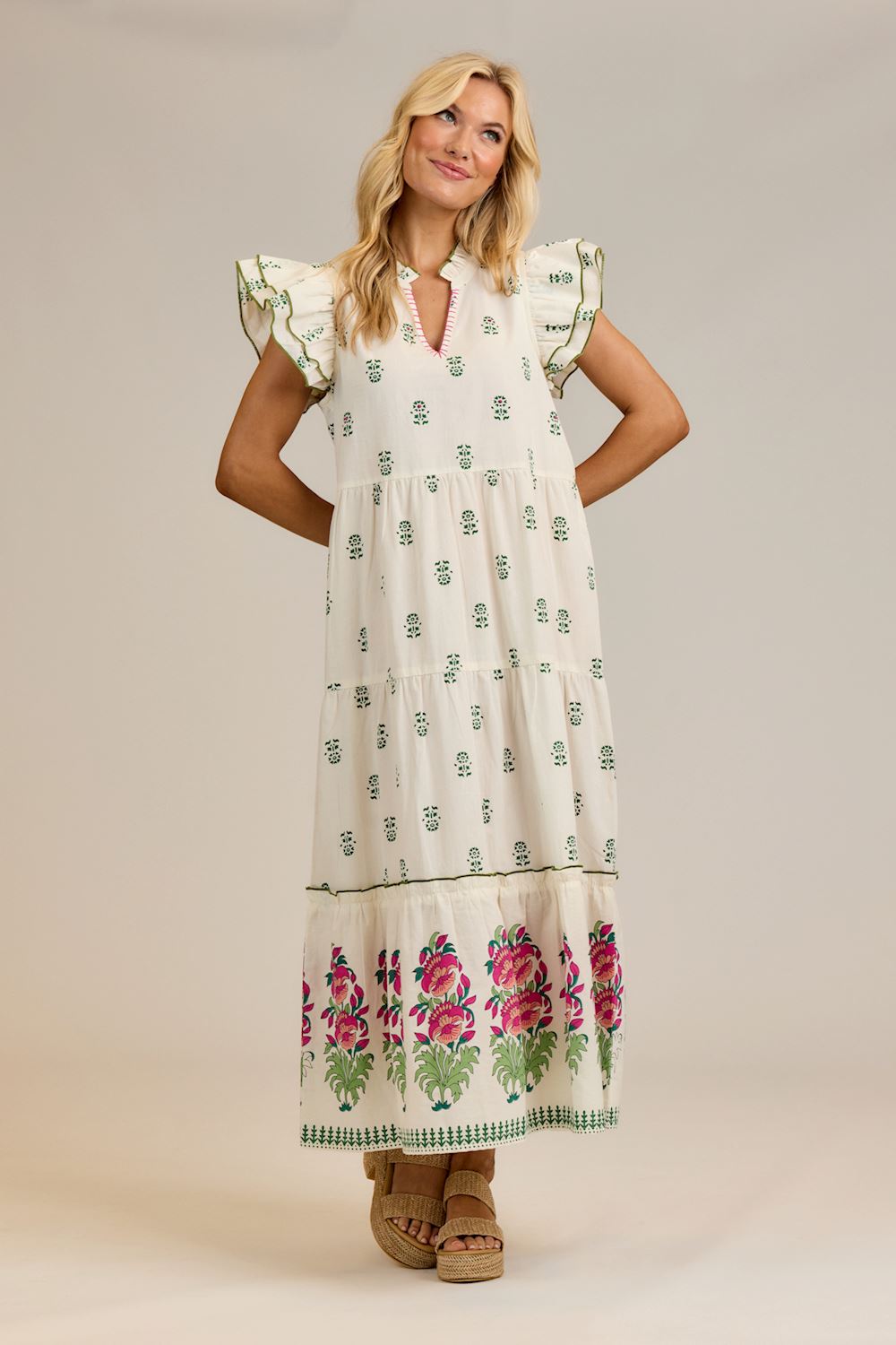 MUD PIE WELTON MAXI DRESS