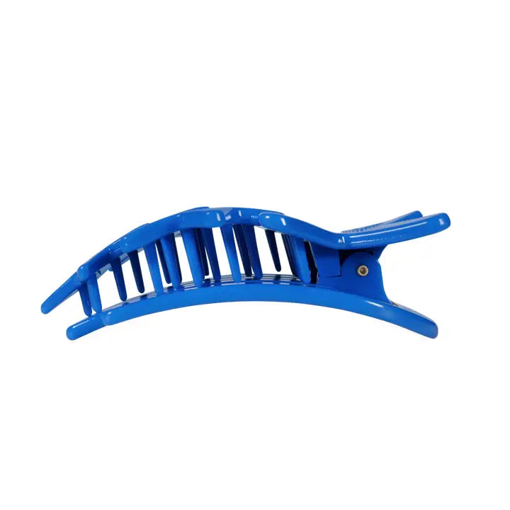 Teleties Flat Hair Clip | Large | Blue Shooting Star