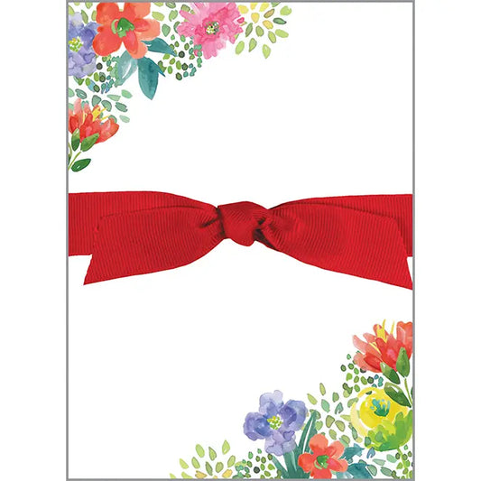 GINA B DESIGNS Chunky Bow Notepad - Maren Flowers