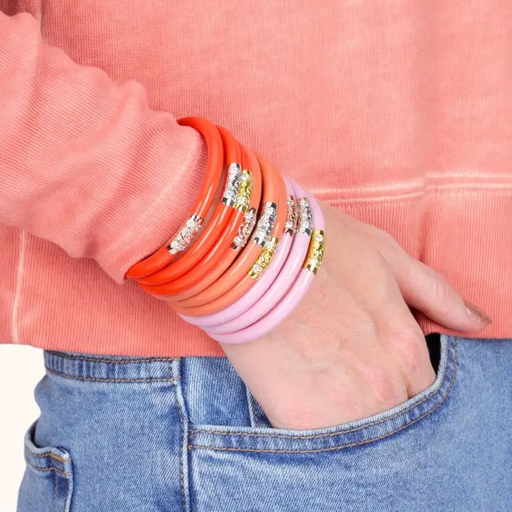 BuDhaGirl Three Kings All Weather Bangles® (Awb®) - Thai Tea-Medium