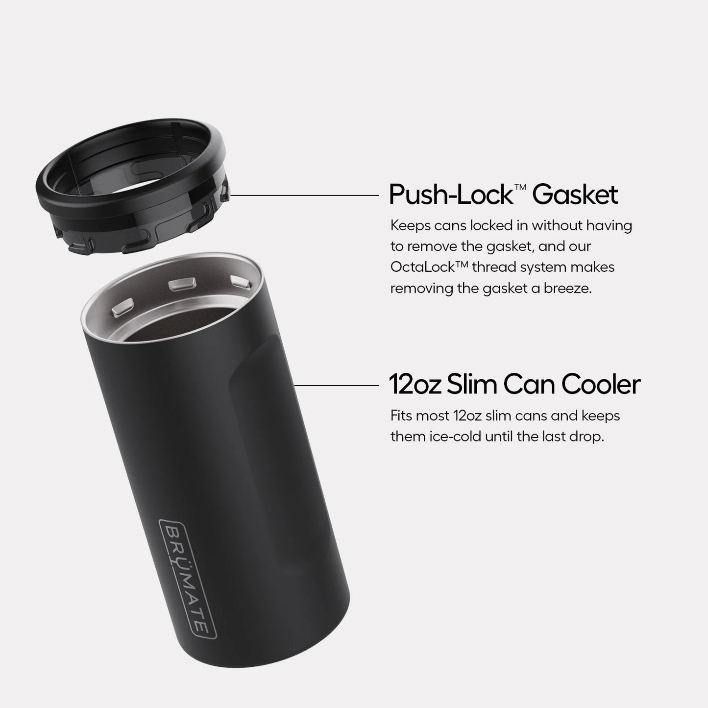 Brumate Hopsulator Slim Primrose | 12oz Slim Cans