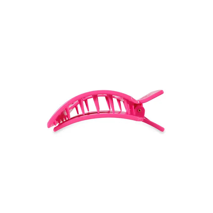 Teleties Flat Square Hair Clip | Small | Tropical Punch