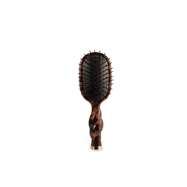 Teleties Mini Detangler Hair Brush for Medium Hair - Tortoise