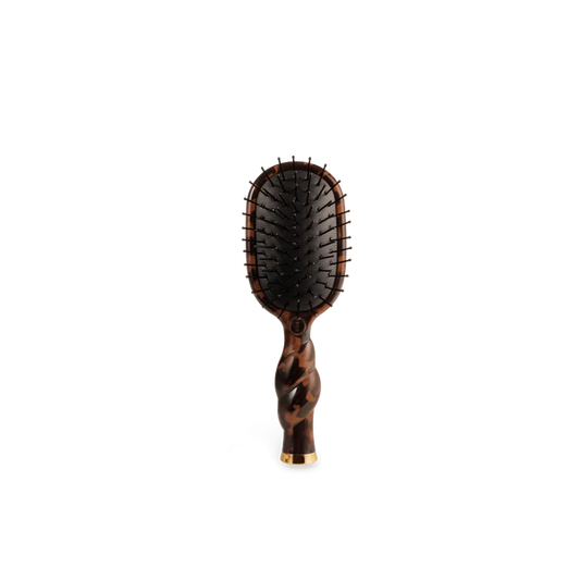 Teleties Mini Detangler Hair Brush for Medium Hair - Tortoise