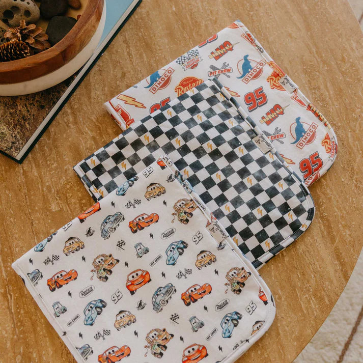 Copper Pearl Disney Pixar Cars Premium Burp Cloths