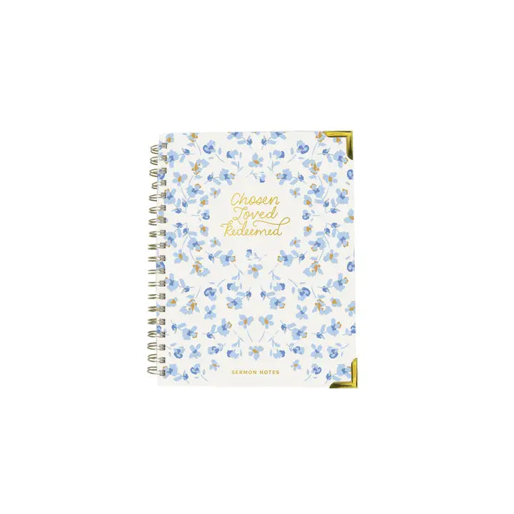 Mary Square Sermon Notes Journal | Chosen Loved Redeemed