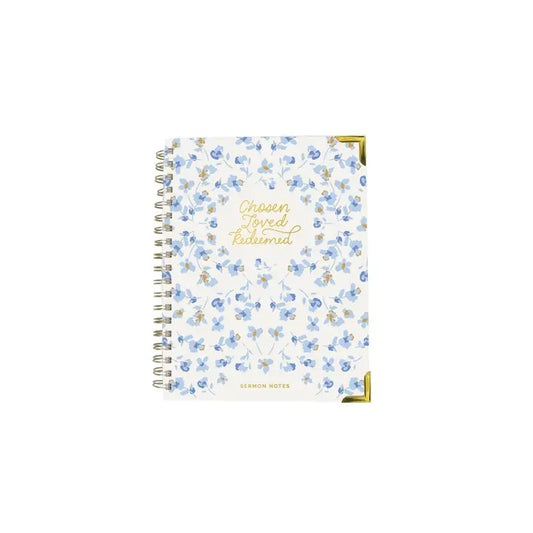 Mary Square Sermon Notes Journal | Chosen Loved Redeemed
