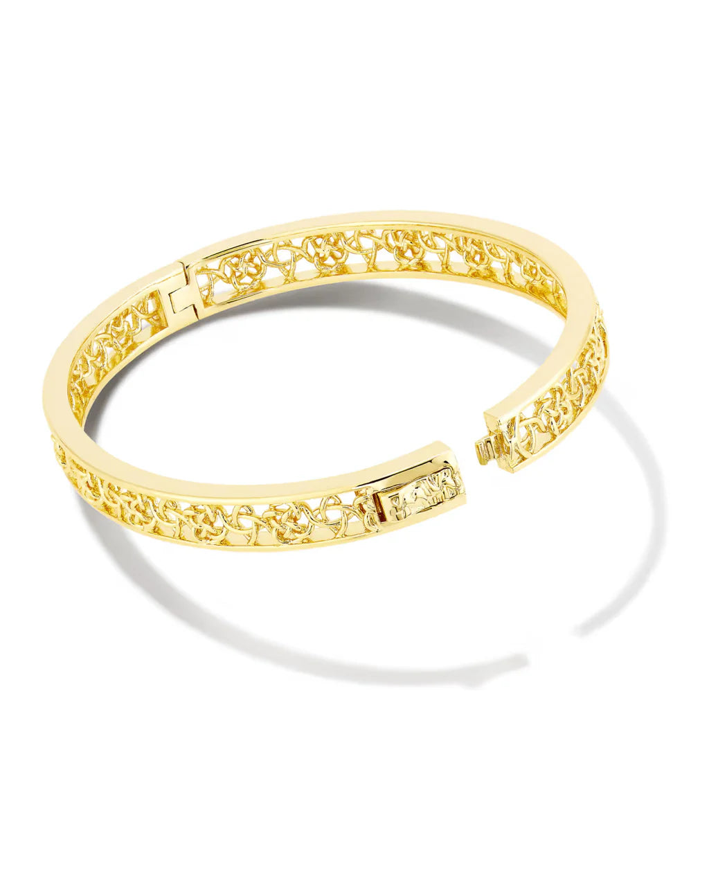 KENDRA SCOTT KELLY BANGLE BRACELET GOLD METAL