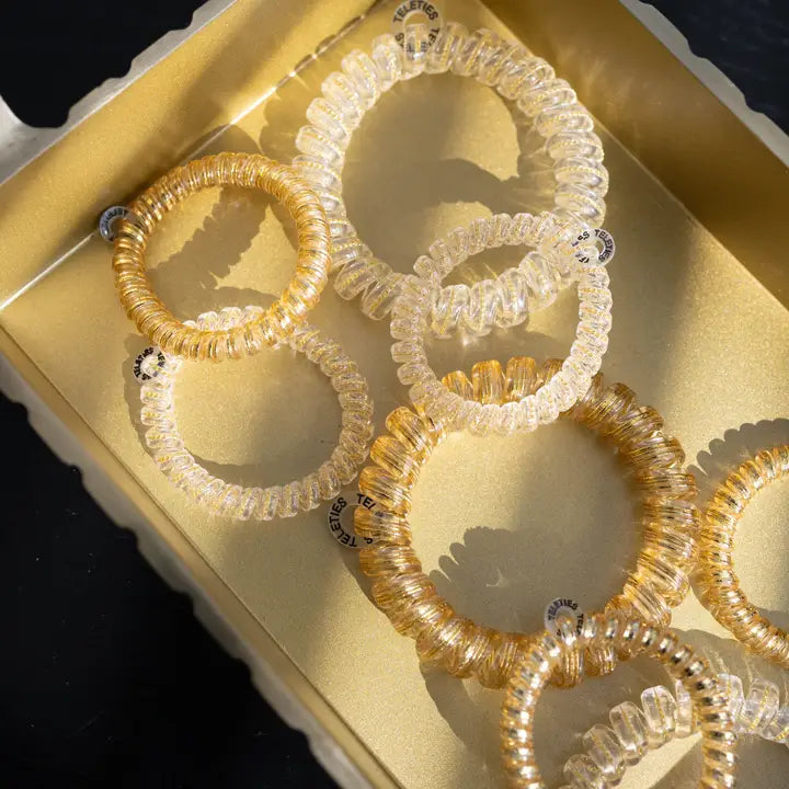Teleties Spiral Hair Coils | Small | Luxury Living Hair Ties