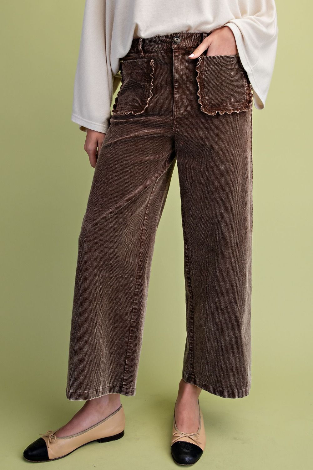 EASEL WASHED CORDUROY PANTS