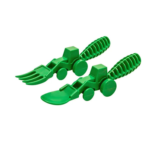 Constructive Eating Set of 2 Tractor Utensils