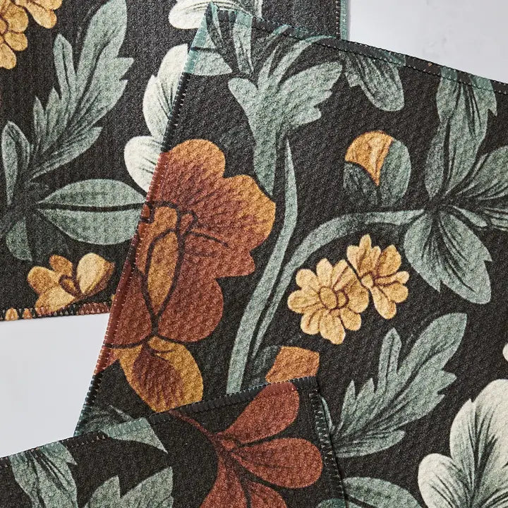 Geometry Classic Floral Dishcloth Set