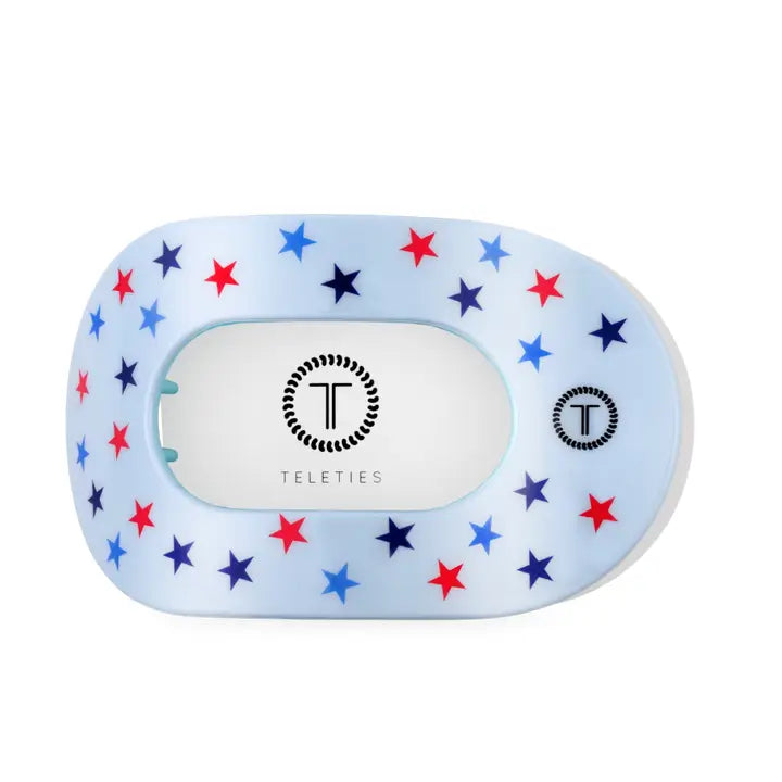 Teleties Flat Round Hair Clip | Large | United We Sparkle