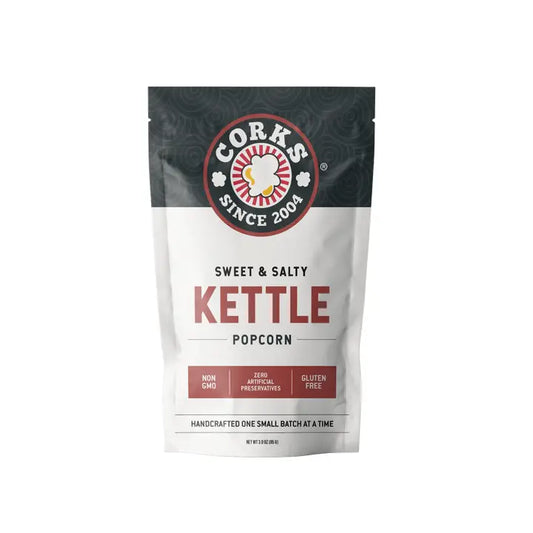 Corks Popcorn Sweet and Salty Kettle Popcorn - 3.0 oz