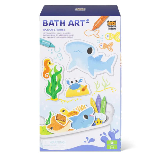 Tiger Tribe Bath Art - Ocean Stories