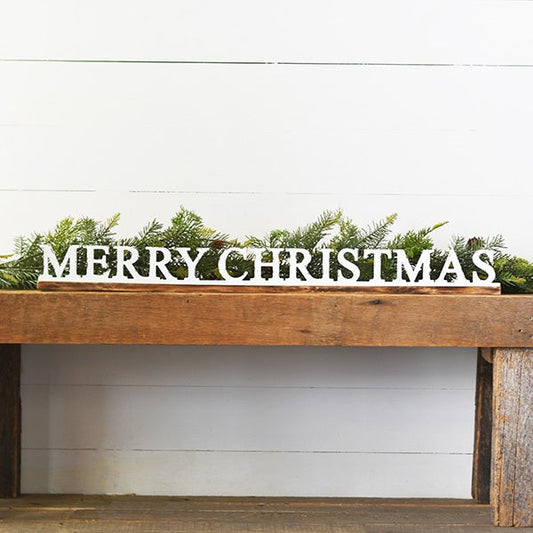 Pd HOME MERRY CHRISTMAS SIGN