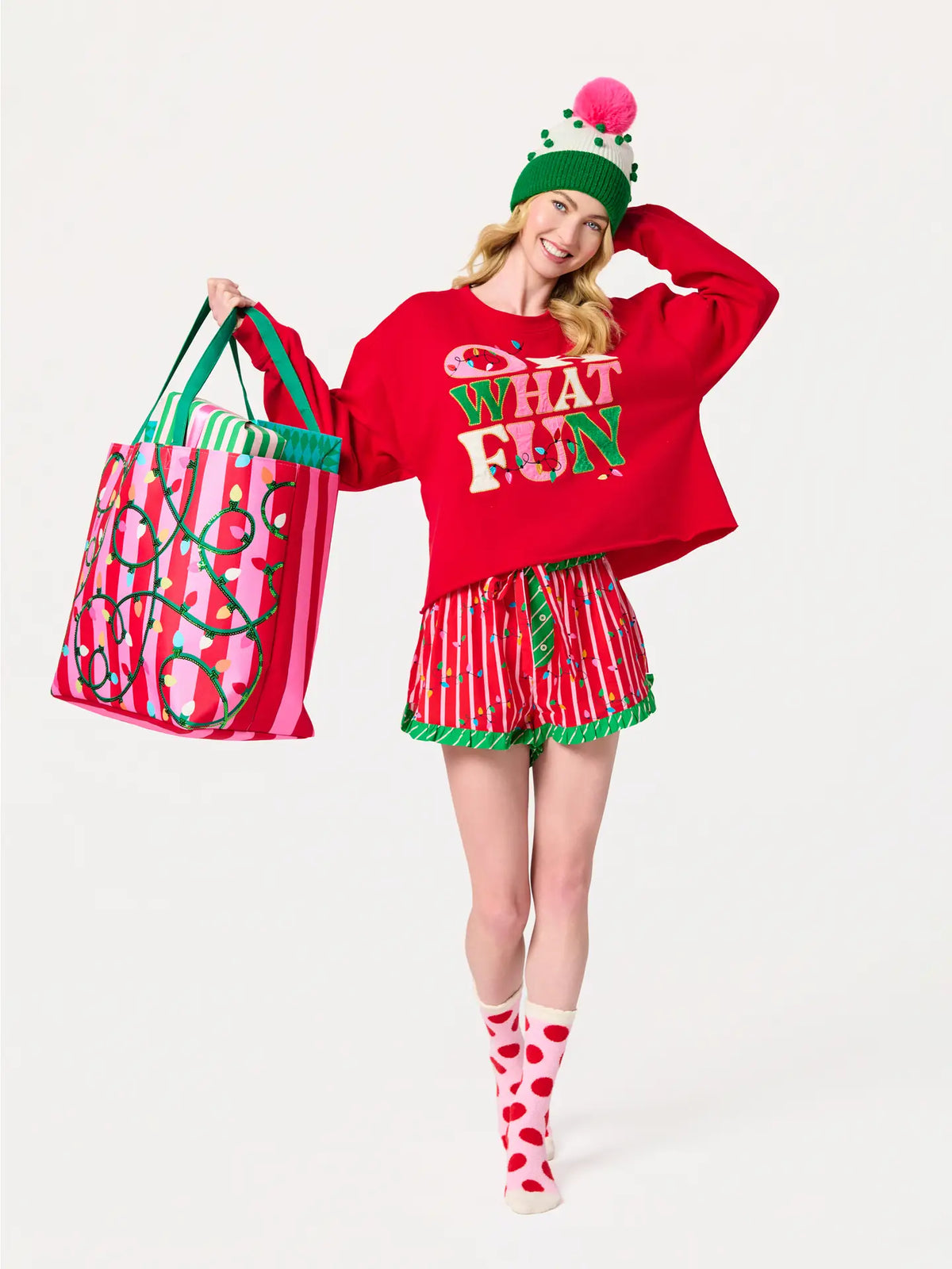 Shiraleah String Lights Boxer Short