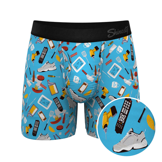 Shinesty The Father Figures Dad Gear Ball Hammock® Pouch Underwear With Fly