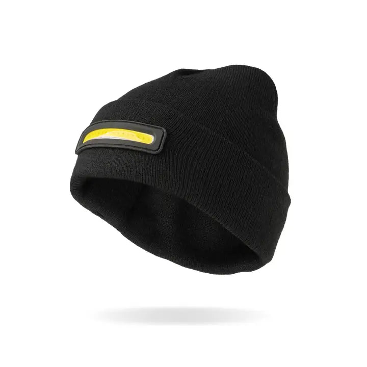 Night Scope Night Watch Rechargeable Led Beanie-Black