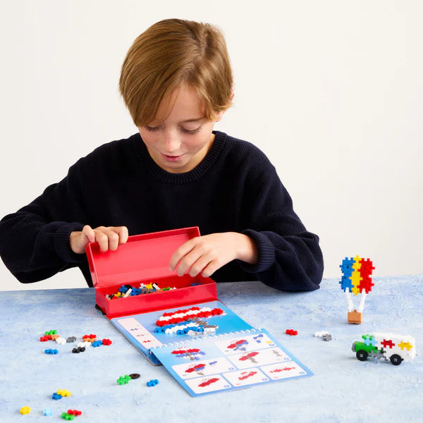 Plus Plus Puzzle By Number® Activity Pad - Transportation