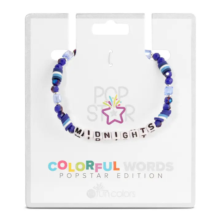 My Fun Colors Pop Star Inspired Bracelet - Midnights