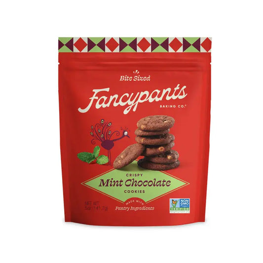 Fancypants Baking Co. Mint Chocolate Cookies | Premium Snacks  5oz