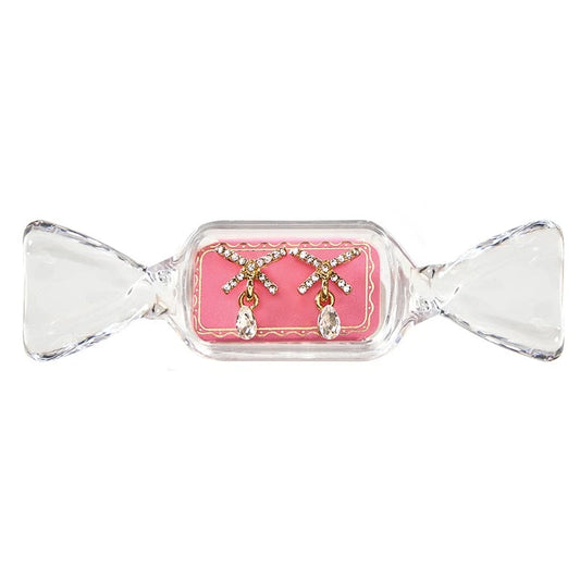 The Candy Dish Earrings - Pink