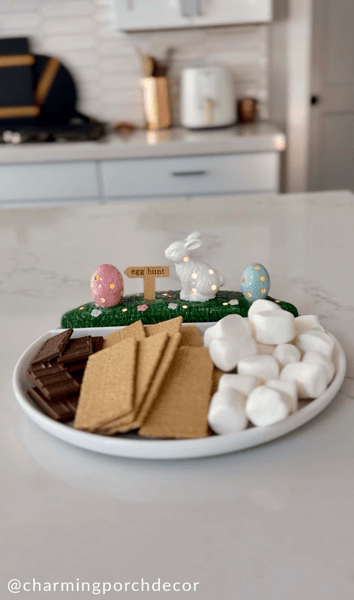 MUD PIE LARGE EASTER LIGHT-UP SITTER