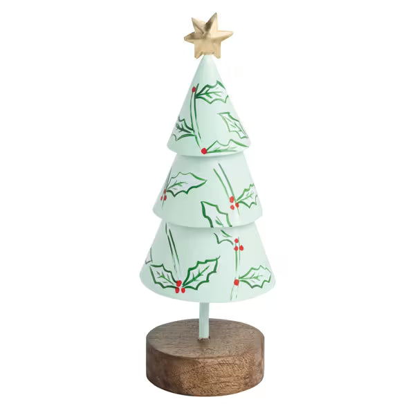 MUD PIE SMALL CHRISTMAS TIN TREE