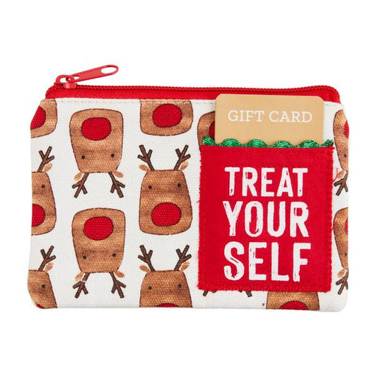 MUD PIE REINDEER LIGHT-UP POUCH