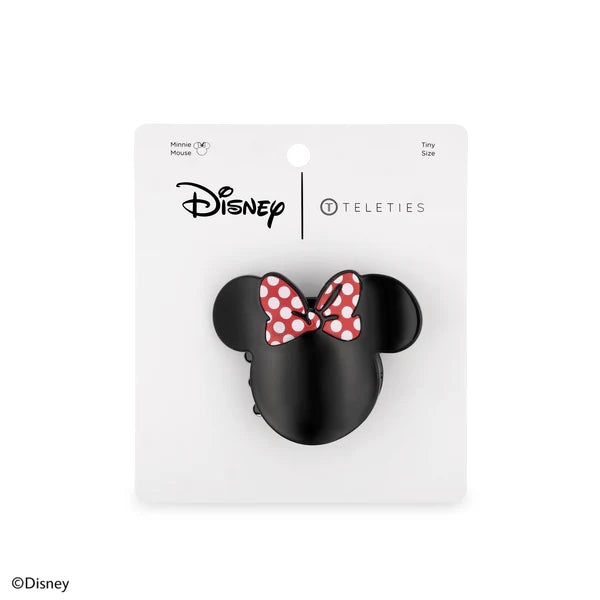Teleties Disney: Minnie Mouse Shaped Tiny Flat Hair Clip